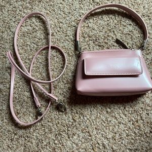 Beijo Small Pink Crossbody Purse